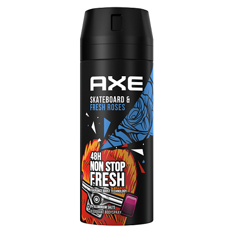 AXE Skateboard & Fresh Roses Männer Spray-Deodorant 150 ml 1 Stück(e)