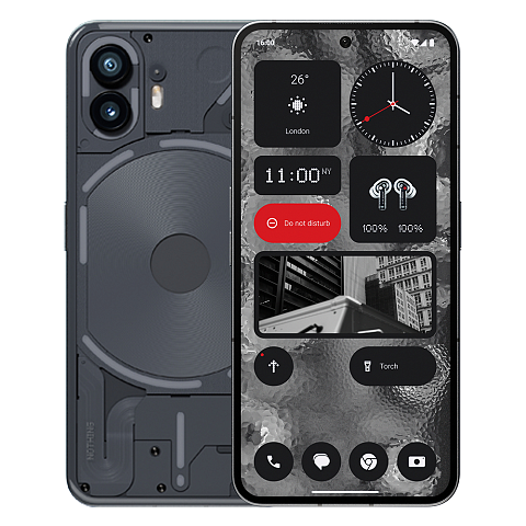 Nothing Phone (2) 17 cm (6.7") Dual-SIM 5G USB Typ-C 12 GB 512 GB 4700 mAh Grau