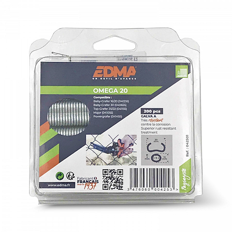 EDMA 042501 Überbrückungsclip 200 Stück(e)