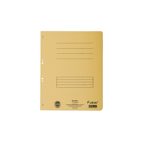 Exacompta 351504B Sammelmappe Karton Gelb A4