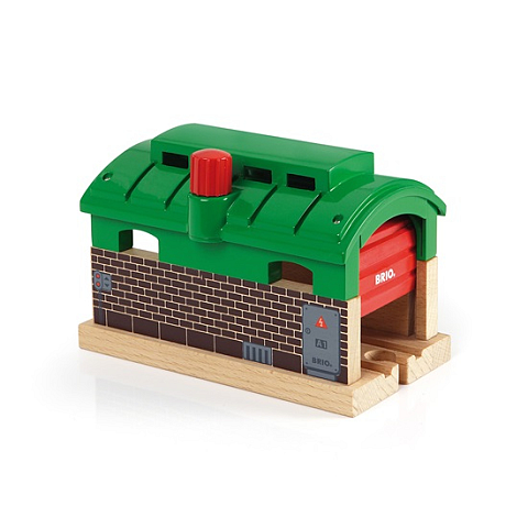 BRIO Lokschuppen mit Rolltor