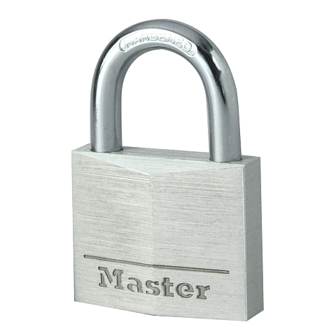MASTER LOCK 40 mm breites Vorhngeschloss mit massivem Aluminiumgehuse