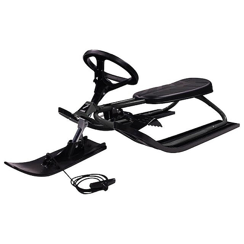 Stiga 73-4211 Schneerennfahrer Schwarz, Silber Aluminium