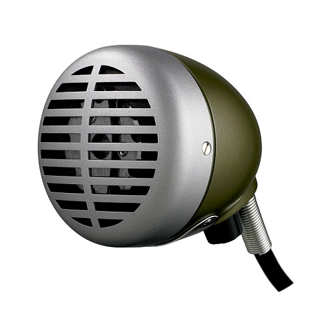 Shure 520DX Mikrofon Chrom, Grün Bühnen-/Auftrittsmikrofon