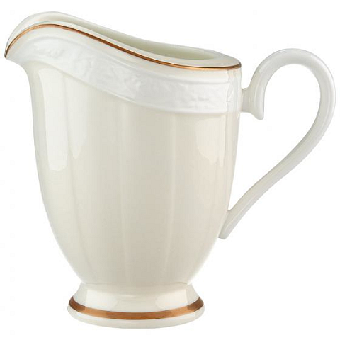 Villeroy & Boch 1043900780 Milch- & Sahnekanne 0,25 l Porzellan Elfenbein