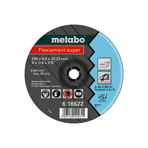Metabo 616735000 Winkelschleifer-Zubehör Schneidedisk