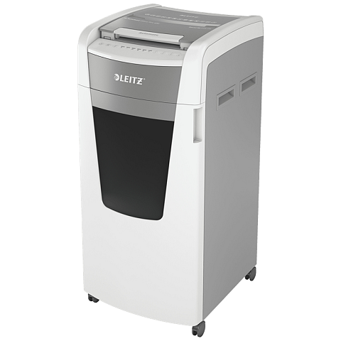 Leitz 80180000 Aktenvernichter Mikrogeschnittene Zerkleinerung 55 dB 22,3 cm Grau, Weiß