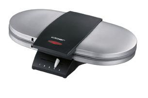 Cloer 1329 Waffeleisen 1200 W Schwarz, Edelstahl