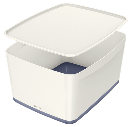 Esselte 5216-10-01 Aufbewahrungsbox Rechteckig Acrylnitril-Butadien-Styrol (ABS) Grau, Weiß