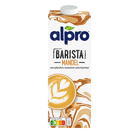 Alpro Barista Almond 1000 ml Mandel