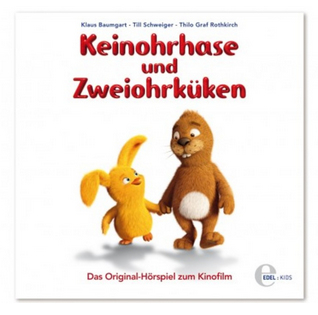 Edel Keinohrhase und Zweiohrküken