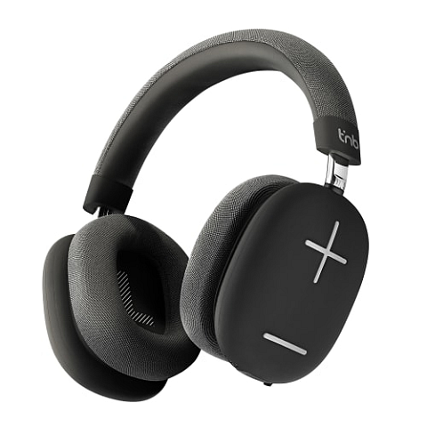 T'nB BOUNCE MAX Kopfhörer Verkabelt & Kabellos Kopfband Anrufe/Musik Bluetooth Schwarz, Grau