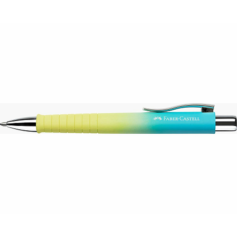 Faber-Castell 241109 Kugelschreiber Blau Clip-on-Einziehkugelschreiber Extradick 1 Stück(e)