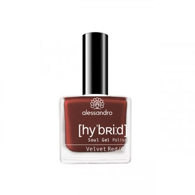 alessandro Hybrid Colour Velvet Red Gelnagellack 8 ml Rot