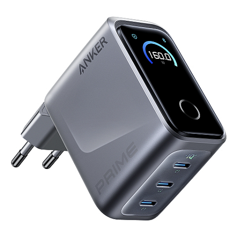 Anker A2687341 Ladegerät für Mobilgeräte Universal Silber AC Kabelloses Aufladen Drinnen