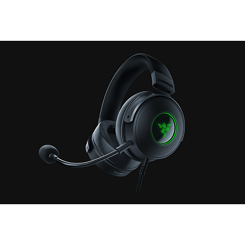 Razer Kraken V3 HyperSense Kopfhörer Kabelgebunden Kopfband Gaming USB Typ-A Schwarz