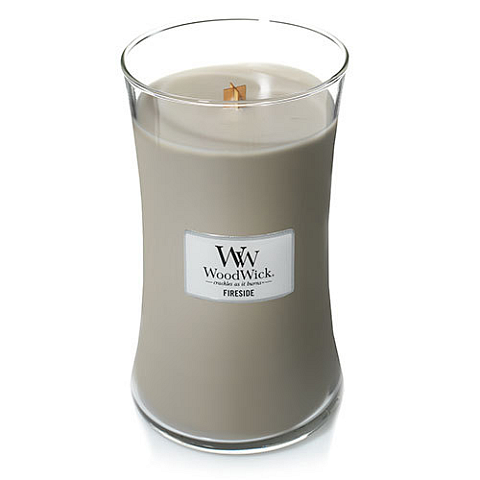 WoodWick 93106 Wachskerze andere Bernstein, Moschus, Vetiver Grau 1 Stück(e)