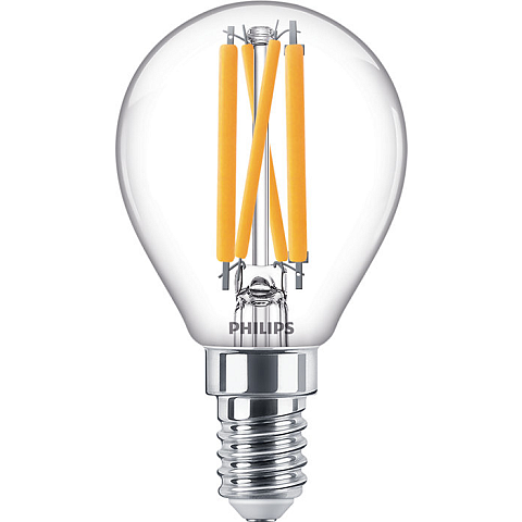 Philips Classic filament LED-Lampe Warmes Glühen 4,5 W E14