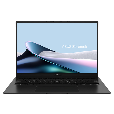 ASUS Zenbook 14 OLED UM3406KA-QD139W Copilot+ PC AMD Ryzen AI 7 350 Laptop 35,6 cm (14") WUXGA 32 GB LPDDR5x-SDRAM 1 TB SSD Wi-Fi 6E (802.11ax) Windows 11 Home Deutsch Schwarz