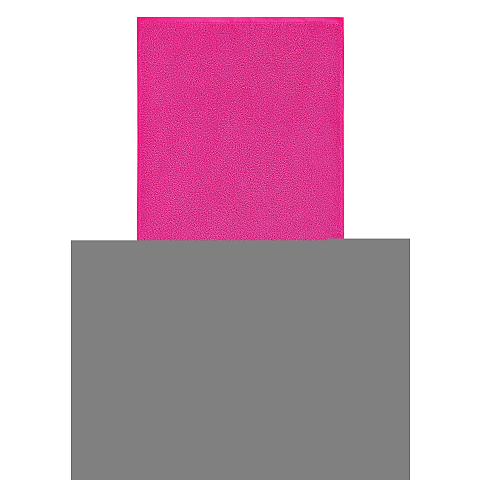 MEDIMAX 6009353 50 x 100 cm Baumwolle Pink 1 Stück(e)