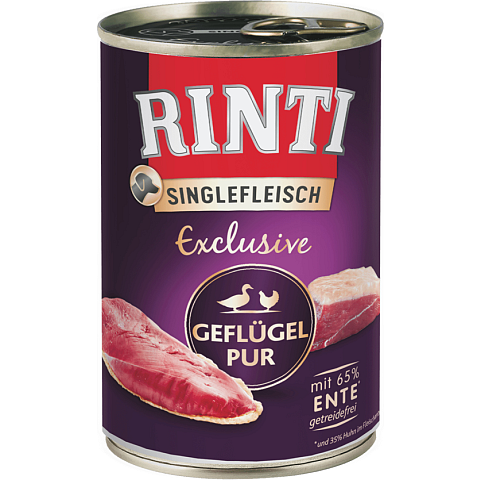 RINTI Singlefleisch Exclusive Geflügel Pur 400g
