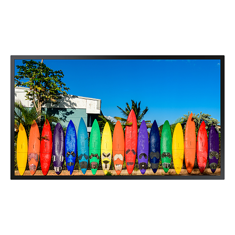 Samsung OM55B Digital Signage Flachbildschirm 139,7 cm (55") LCD WLAN 3000 cd/m² 4K Ultra HD Schwarz Eingebauter Prozessor Tizen 5.0 24/7