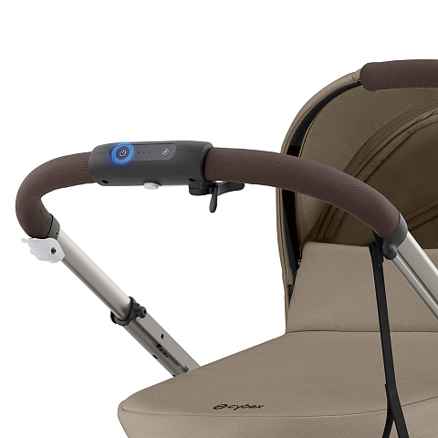 CYBEX e-Gazelle S Traditioneller Kinderwagen 1 Sitz(e) Beige, Graubraun