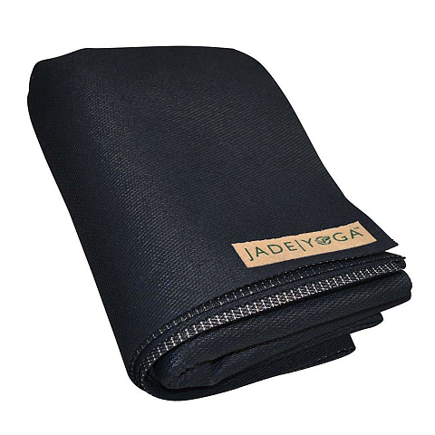 JadeYoga Voyager Yoga-Matte Gummi Schwarz