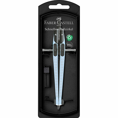 Faber-Castell 574474 Zirkel Hellblau