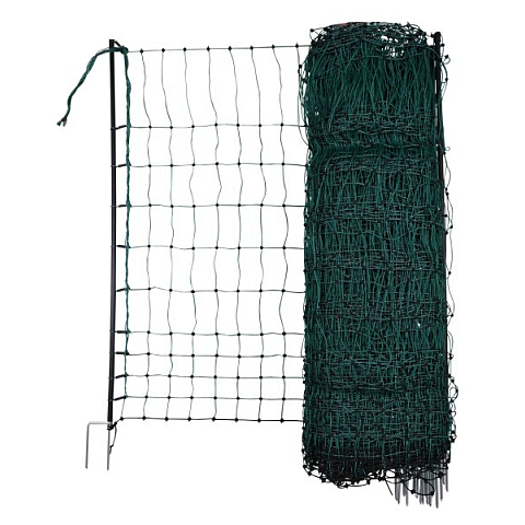 Kerbl Geflügelnetz elektrifizierbar 25 m x 106 cm