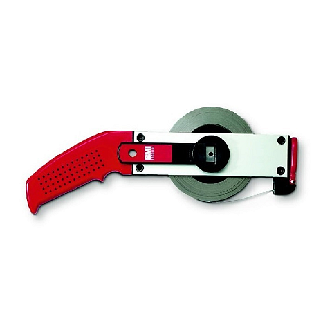 BMI 301024030BF Maßband 30 m Aluminium, Kunststoff Aluminium, Schwarz, Rot