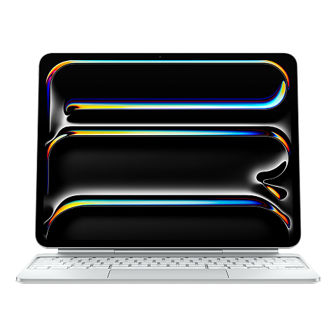 Apple Magic Keyboard für 13" iPad Pro (M4) - Deutsch - Weiß