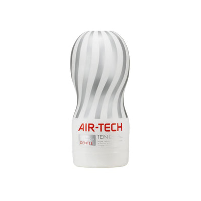 Tenga AIR-TECH GENTLE Männlicher Streichler Weiß Thermoplastisches Elastomer (TPE)