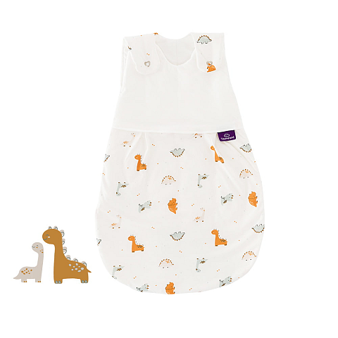 Traumeland LIEBMICH Babyschlafsack Junge/Mädchen Mehrfarbig, Weiß