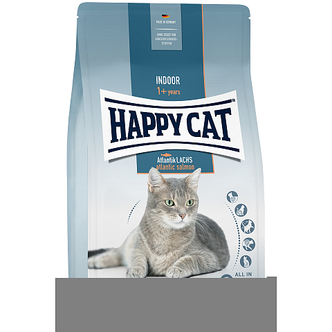 Happy Cat Indoor Adult Atlantik-Lachs