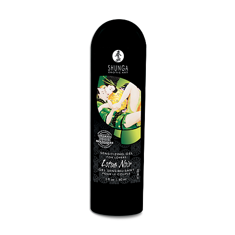 SHUNGA Lotus noir 60 ml Dildo, Masturbation, Sexspielzeug, Vaginal Gleitmittel auf Wasserbasis
