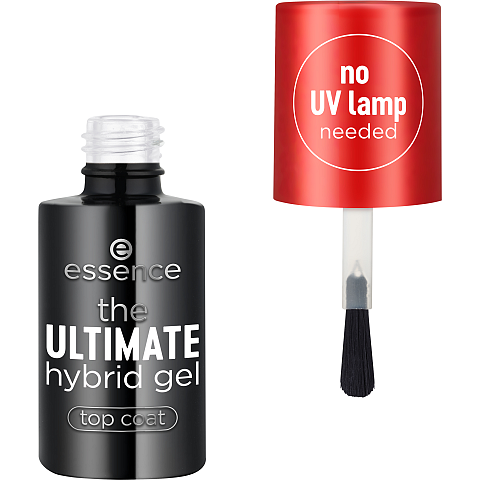 Essence ULTIMATE Hybrid Gel Nagel-Überlack 8 ml Transparent