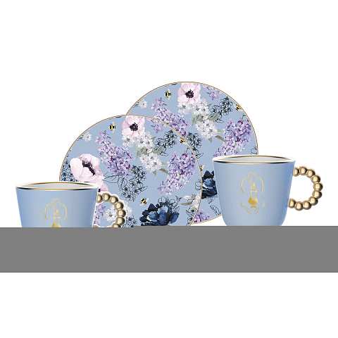 Bialetti BRID001 Tasse Blau Kaffee 2 Stück(e)