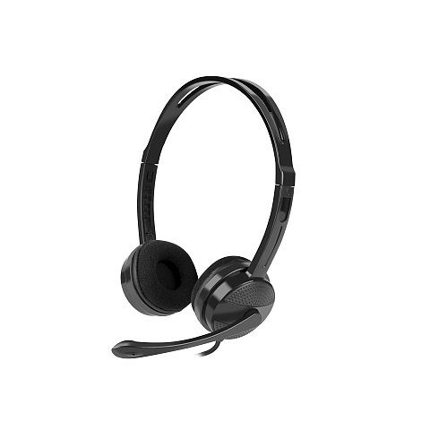 NATEC Canary Go Kopfhörer Kabelgebunden Kopfband Büro/Callcenter Schwarz