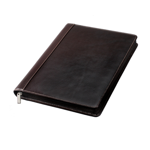 Jüscha MONACO Personal Organizer Leder Schwarz