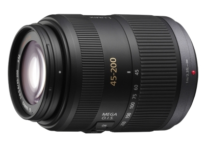 Panasonic 45-200mm F4-5.6 MILC Teleobjektiv Schwarz