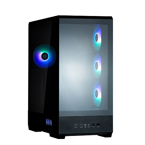Zalman P50 DS Black Midi Tower Schwarz