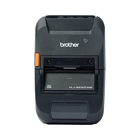 Brother RJ3250WBL Etikettendrucker Thermodirekt 203 x 203 DPI 127 mm/sek Kabellos Ethernet/LAN WLAN Bluetooth