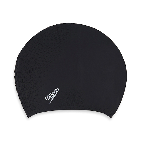 Speedo Bubble Active + Badekappe Schwarz für Erwachsene