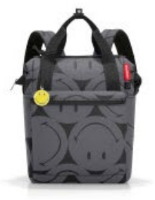 Reisenthel allrounder R Rucksack Lässiger Rucksack Schwarz, Grau Polyester