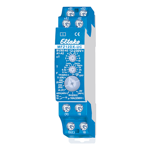 Eltako 23001005 Elektroschalter Drehschalter 1P Blau
