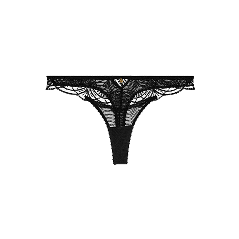 Aubade Vibes Tanga-Höschen Schwarz