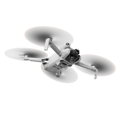 DJI Mini 4 Pro (RC 2) 4 Rotoren Quadrocopter 48 MP 3840 x 2160 Pixel 2590 mAh Schwarz, Weiß