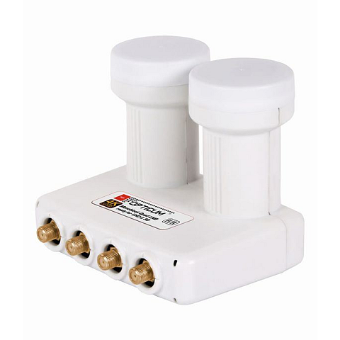 Opticum LMQP-04H Rauscharmer Signalumsetzer 10,7 - 12,75 GHz Weiß