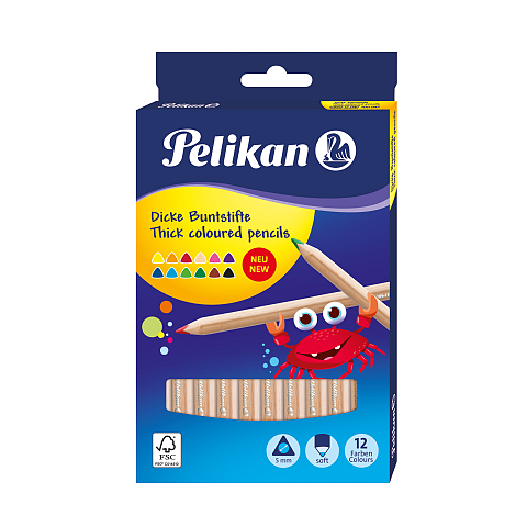 Pelikan 700047 Buntstift Mehrfarbig 12 Stück(e)